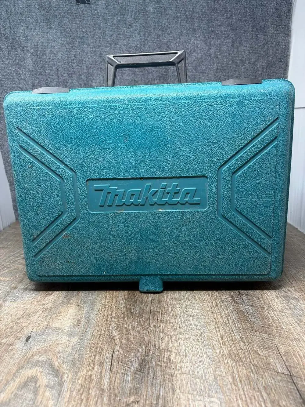 Makita Blue Hard Plastic drill  Tool Box Carrying Case Storage Box (Empty)